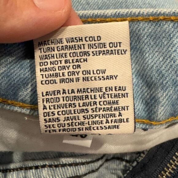 Revice Yin Yang Tokyo Wash Crops Full Zip 2 Toned Jeans Size 26 - Picture 7 of 9